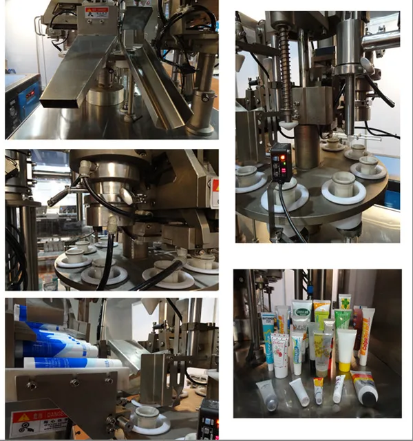 Fully Automatic Tube Filling And Sealing Machine For Plastic Toothpaste Strip, view 2