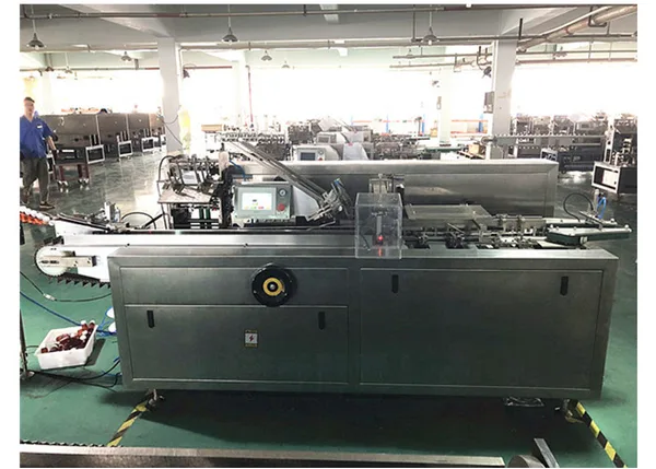 Fully Automatic Cartoning Machine Stainless Steel Bottle Packing Cartoner, view 2
