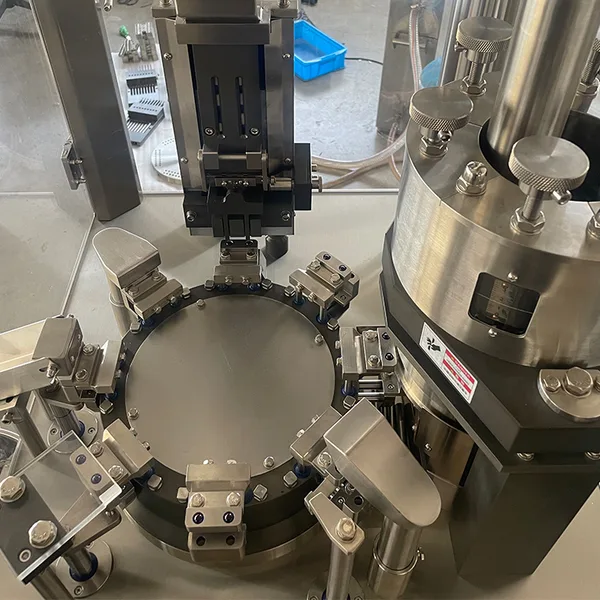Automatic Capsule Filling Machine with Touch-Screen and PLC Control for Powder and Pallet Filling CE Certified, view 2
