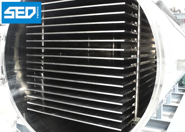 Stainless Steel 304 Multi Functional Vacuum Freeze Drying Machine Low Energy Consumption Type, view 2