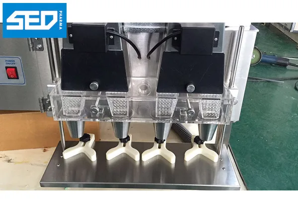 Table Type Stainless Steel Semi Automatic Capsule Counting Machine, view 2