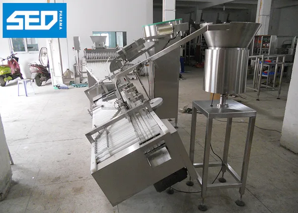 High Speed Tube Filling And Sealing Machine Effervescent Tablets Bottling Machine, view 2
