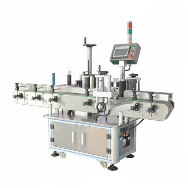 Tin Can Automatic Labeling Machine For Universal Round Bottle Labeling, view 2