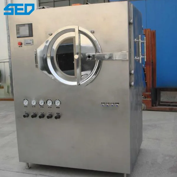 High Efficiency Pharmaceutical Automatic Tablet Film Coating Machine, view 2
