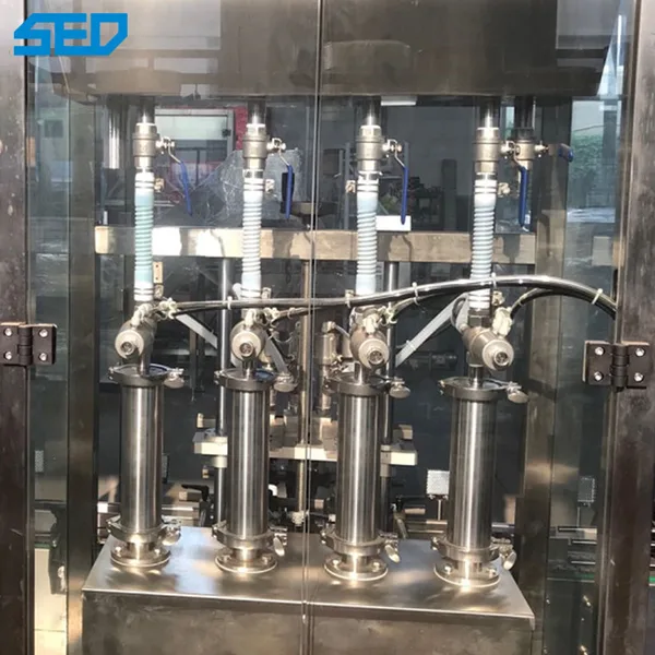 Glass Bottle Filling And Capping Packaging Machine For Viscous Materials, view 2