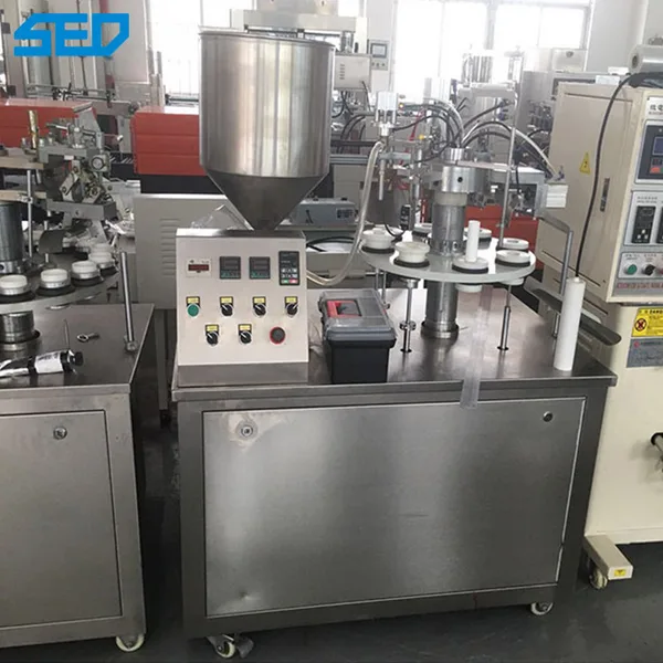 SED-30RG-A Stainless Steel Glue Hose Sealing Machine 30-50pcs / Min Automatic Packing Machine Capacity High-Precision, view 2