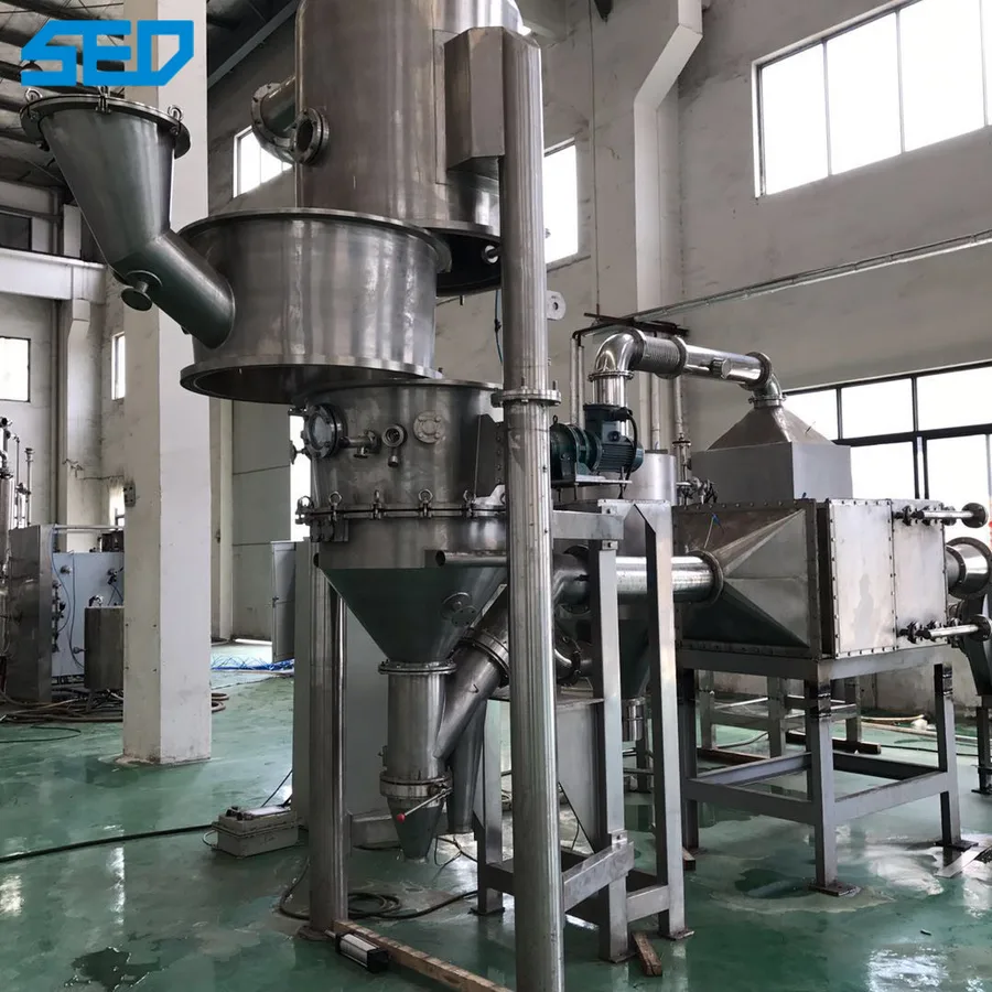 Continuous Fluid Bed Dryer Vertical Pharmaceutical Dryers, view 2