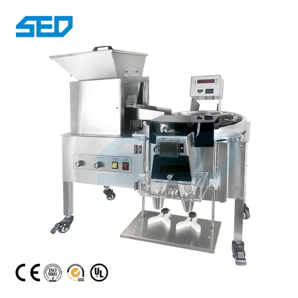 Desktop Semi Automatic Capsule Counting Machine, view 2