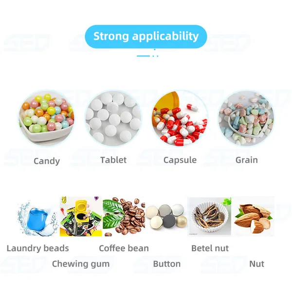 Stainless Steel 12 Channels Tablet Capsule Counting Machine, view 2