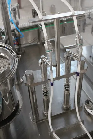 PLC 1.5kw Automatic Thick Dish Wash 5ml Liquid Filling Line, view 2