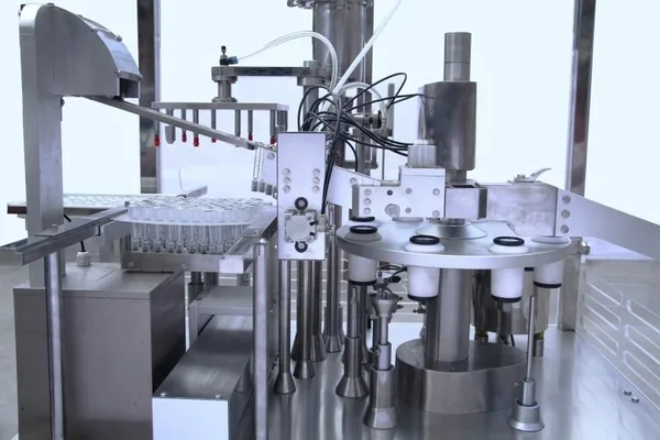Full Automatic Vacuum Pre Filled Syringe Filling Machine Liquid Filling Machine, view 2