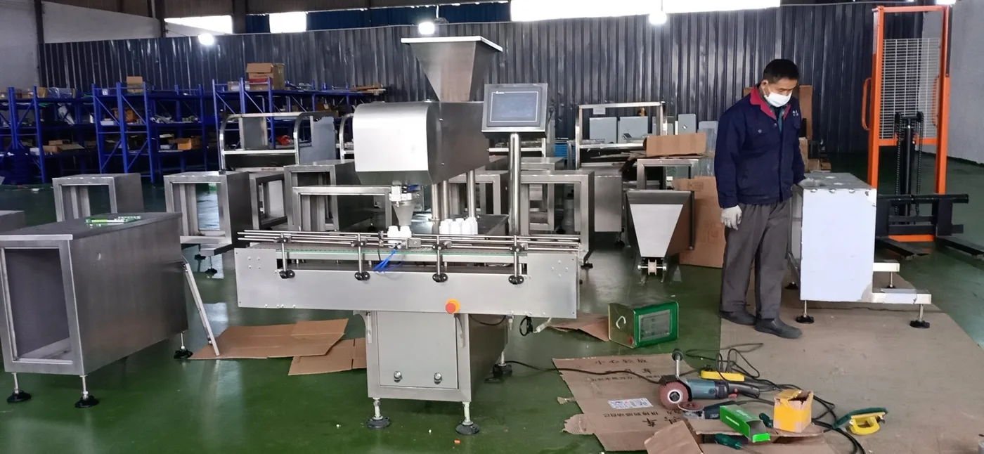 Tablet Capsule Counting Machine Pharma Packing Machinery, view 2