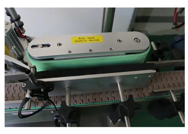 Big Round Bottle Automatic Sticker Labeling Machine With Ribbon Coding Printer, view 3