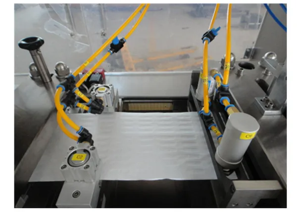 Alu - PVC Blister Packing Machine Automatic Flat Type For Tablets & Capsules, view 3