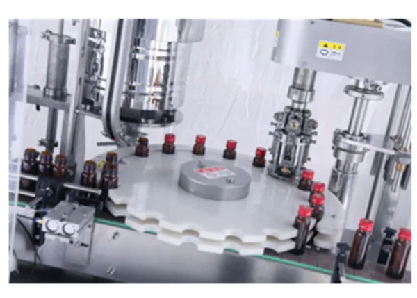 5 - 20ml Oral Liquid Filling Machine Pharma Industry Use With 4 Filling Nozzles, view 3