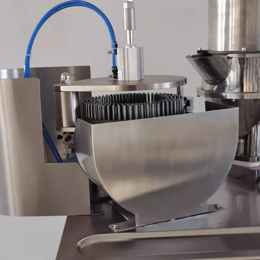 SED-BJ-IV Double-Head Semi-Automatic Capsule Filling Machine, view 3