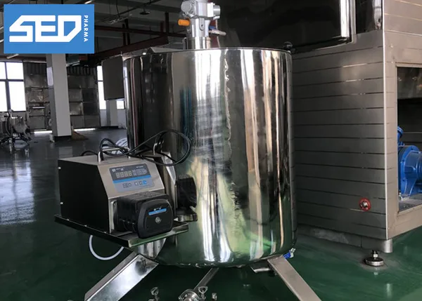 Energy - Saving Tablet Coating Machine In Pharmaceutical Industry CE Approval, view 3