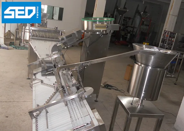 High Speed Tube Filling And Sealing Machine Effervescent Tablets Bottling Machine, view 3