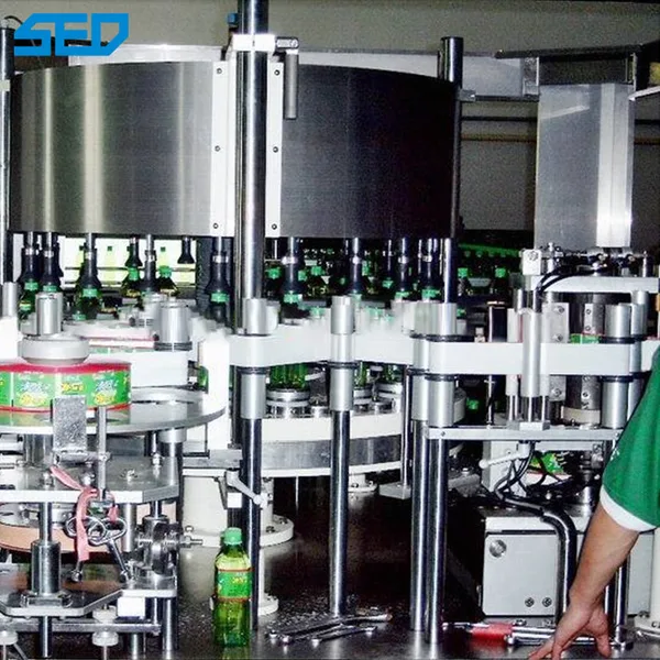 Low Noise Automatic Bopp Labelling Machine For Pharmaceutical Industry, view 3