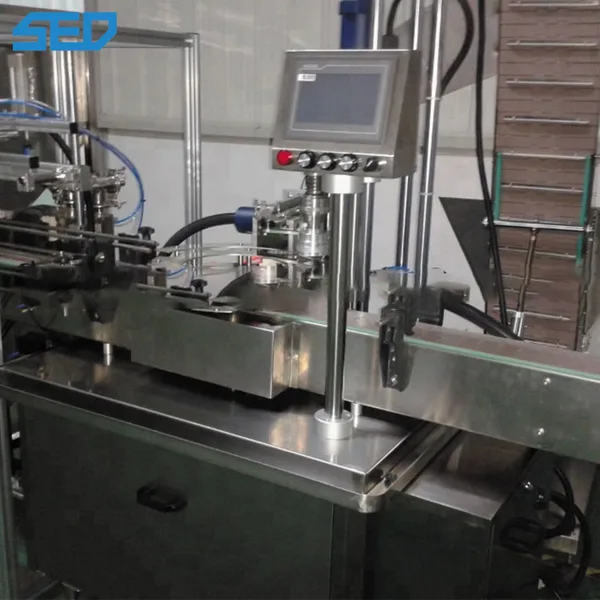 Low Noise CE Certified Automatic Capping Machine With Safety Device, view 3