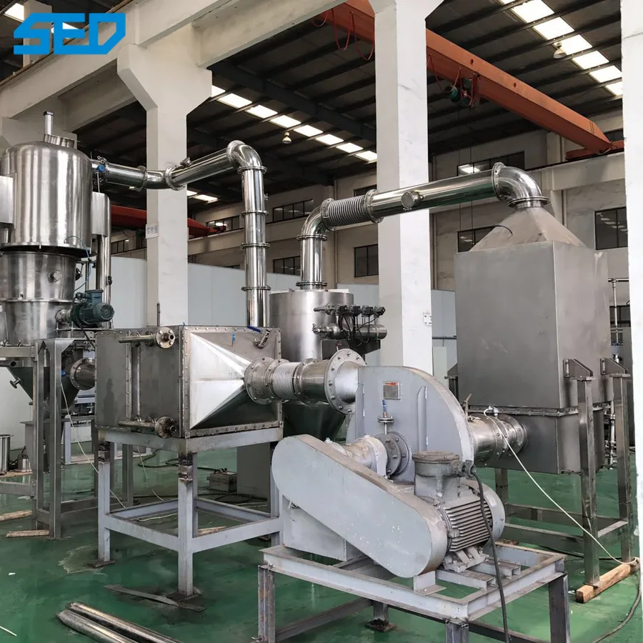 Continuous Fluid Bed Dryer Vertical Pharmaceutical Dryers, view 3