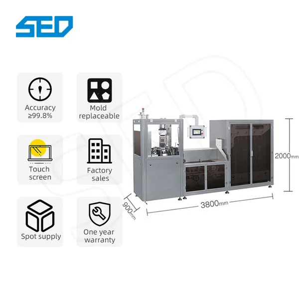 Medical Fish Oil Automatic Liquid Capsule Filling Machine, view 3
