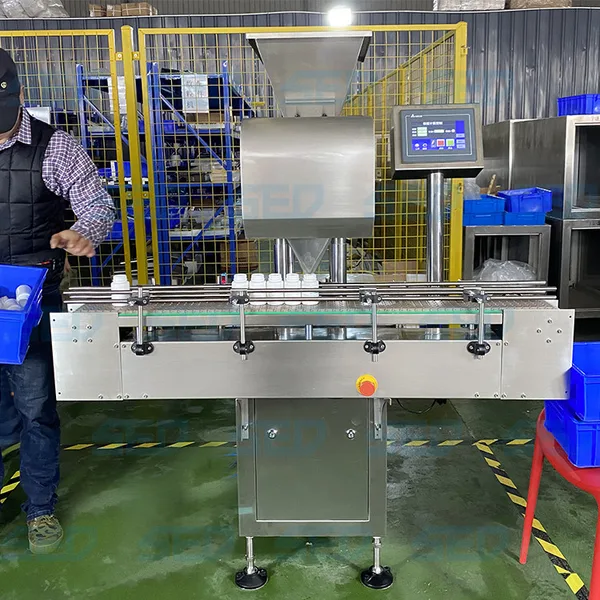 Capsule Gummy Tablet Counting And Bottle Filling Machine, view 3