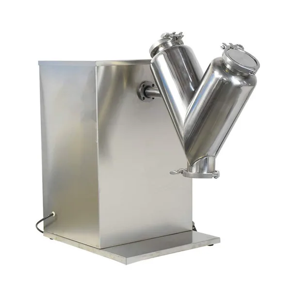 V-Type Pharmaceutical Chemical Dry Powder Mixer Machine With Automatic, view 3