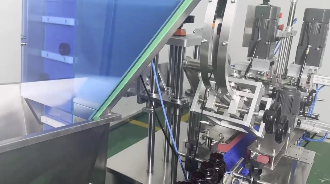 Automatic Capper Simple Capping Machine For Pharmaceutical, view 4