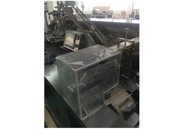 Fully Automatic Cartoning Machine Stainless Steel Bottle Packing Cartoner, view 4