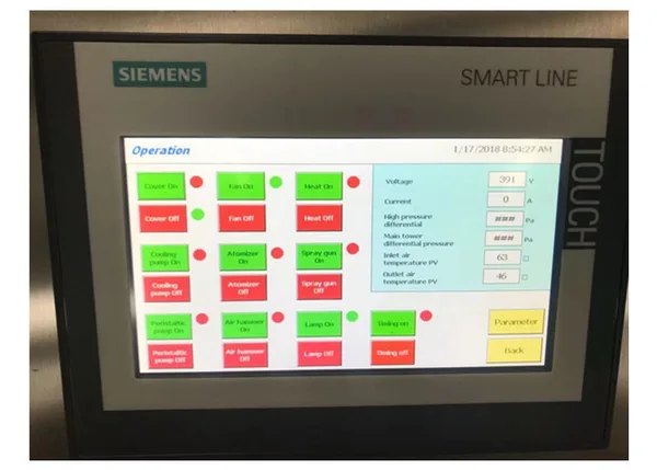 PLC Controlled Pharmaceutical Dryers Industrial Liquid Spray Drying Machine, view 4