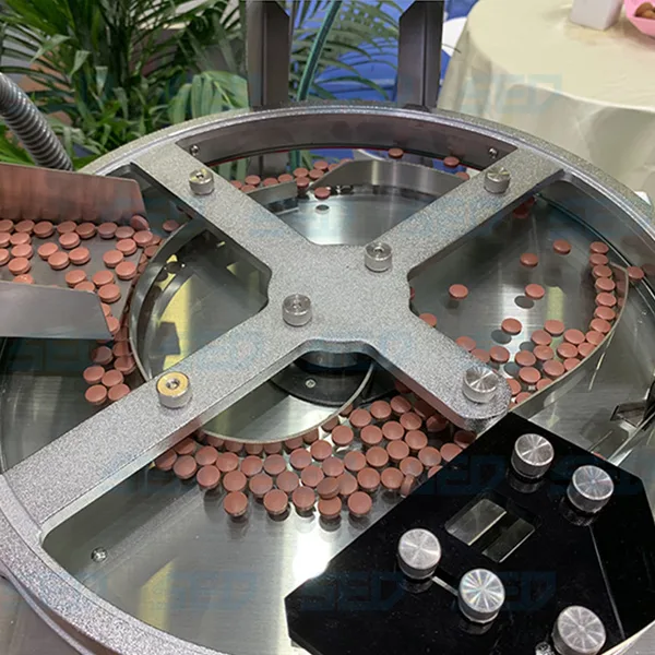 Desktop Semi Automatic Capsule Counting Machine, view 4
