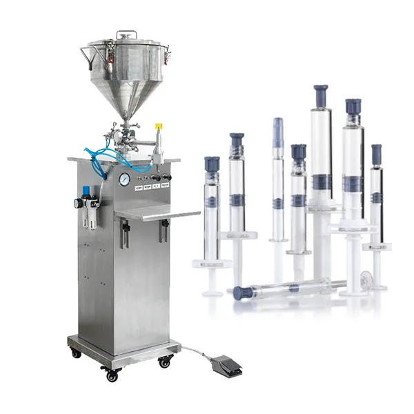Semi Automatic Disposable Cosmetics Syringe Liquid Filling Machine, view 1