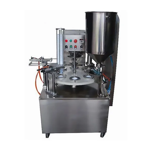 Rotary Type Automatic Liquid Cup Filling Sealing Machine Customize, view 1