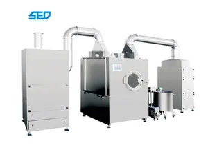 High Efficiency Pill Coating Machine Film Coating Machine