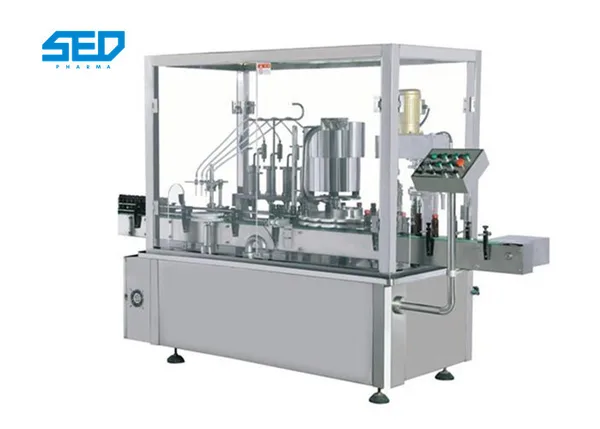 5 - 20ml Oral Liquid Filling Machine Pharma Industry Use With 4 Filling Nozzles, view 1