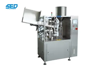 SED-60RG Cream Packing Plastic Tube Filling Sealing Machine Siemens Touch Screen Controlled