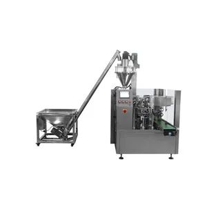 Automatic Premade Bag Powder Packing Machine 380V 2.3kw