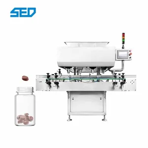 48 Channel Capsule Counting Machine 10-120bottles/min 100L Hopper