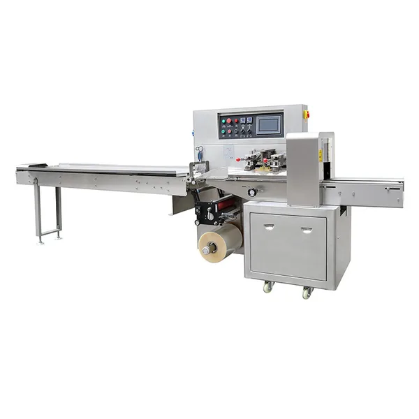 Servo Control Automatic Pillow Type Horizontal Flow Pack Machine with 40-80 bags/Mins Capacity and 220V/380V Power Supply, view 1
