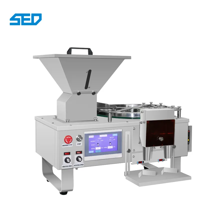 SED-2BS-H Semi-Automatic Electronic Counting Machine | GMP Compliant Pill & Capsule Counter, view 1