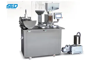 Semi Auto Powder And Pellet Capsule Filler Filling Machine