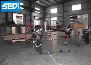 Pharmaceutical Tablet Film Coating Machine Water Nut Type Sugar Coating Equipment