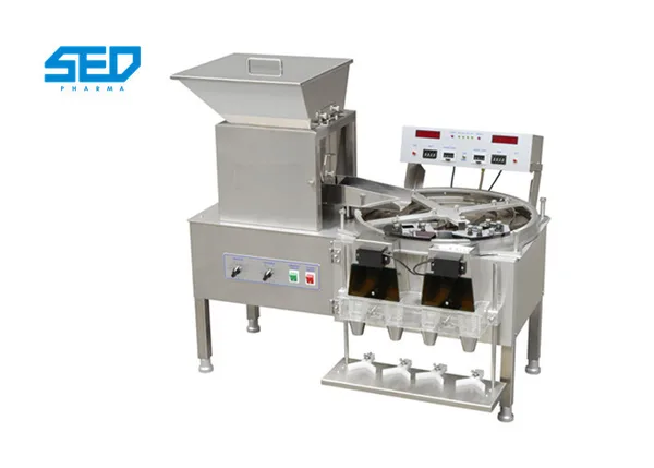 Table Type Stainless Steel Semi Automatic Capsule Counting Machine, view 1