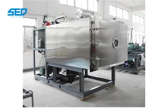 SED-10FDG Power 55KW 8600KGS Vaccine Vials Biologic Lyophilisation Machine Sterile Isolation Design With Hydraulic Rod