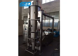 Pharmaceutical Fluid Bed Granulator Pelletor Coater Machine For Powder Materials