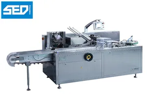 Automatic Cookies Cartoning Machine Chocolate Chip Cookies Box Packing Machine Cookies Carton Packing Machine