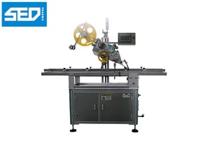 High Efficiency Automatic Labeling Machine PLC Controlled For Bottle Top Cap