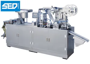 Flat Type Blister Packing Machine SS 304 Pharmacy Blister Packaging Machine