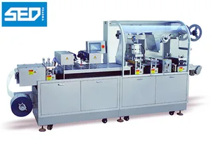 PVC Aluminum Foil Blister Packaging Machine With Peristaltic Pump Feeding